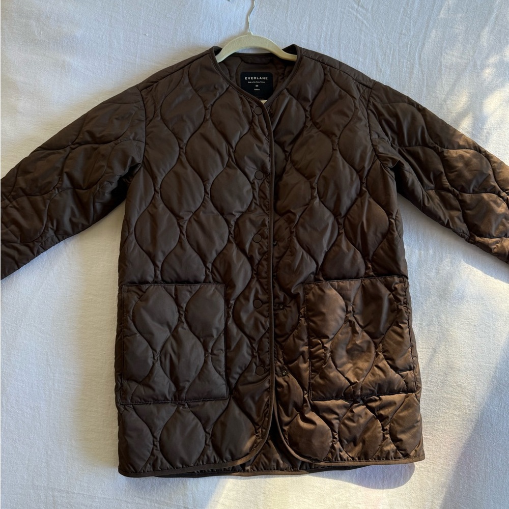 Everlane ReNew Quilted Liner Jacket